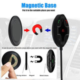 Bluetooth Car Kits, Bluetooth Receiver MP3 Player FM Radio Transmitter In-car, Hands-Free Wireless Talking &amp; Music Streaming,Audio Adapter with USB Car Charger