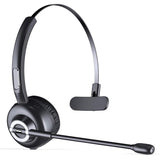 Bluetooth Headset, Trucker Bluetooth Headset, V5.0 Handsfree Wireless Phone Headset with Charging Station, Noice Cancelling, Bluetooth Headset with Microphone, Suitable for Call Center Office Phone