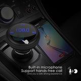 Car Locator,In Car Bluetooth FM Transmitter Handsfree Call Dual USB Charger Radio Adapter