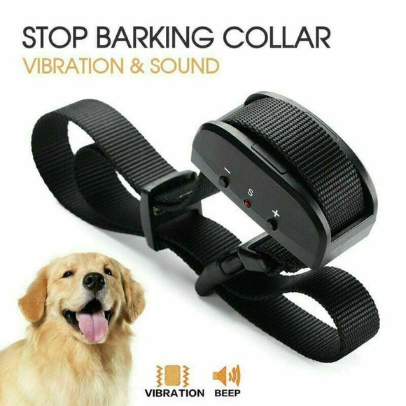 [NEWEST 2021] Anti Bark Collar - Smart Detection - Dual Stop Anti Barking Modes: Beep/Vibration, Shock for Small, Medium, Large Dogs - No Bark Safe Training Collar [<lun>]