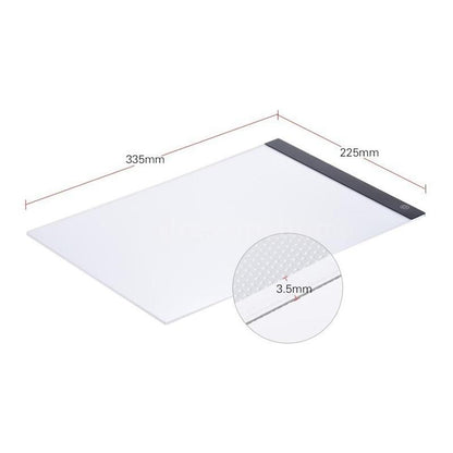 A4 LED Painting Tracing Board Copy Pad Panel Drawing Tablet Art Artcraft Stencil Artist Tattoo Design Light Box