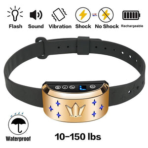 Anti Bark Collar for Small Dog Large Dog - Safe Bark Controller, Rechargeable,Waterproof with Intelligent Vibration, Beep and Static Shock Mode
