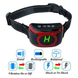 Latest Version No Bark Collar,Electric Dog Training Shock No Barking Collar Beep / Vibration / Safe Shock / Sensitivity Control Rechargeable Anti Bark Collar for Small Medium Large Dogs