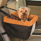 Dog Booster Seat for Cars and Dog Car Seat with Dog Seat Belt Tether