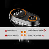 Bluetooth FM Transmitter Car Mp3 Player Wireless In-car Audio Radio Adapter Charger Wireless Dual USB Port Handsfree Call