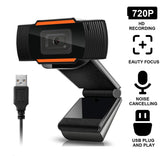 Full HD Webcam 1080P, Streaming Camera, Widescreen Video Calling and Recording with Microphone, USB Wide Angle Skype Camera with Facial-Enhancement Technology, Desktop, Laptop
