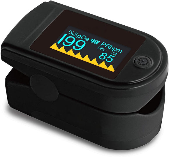 Oximeter Monitor Finger Oxymeter Digital Oxygen Meter with Storage Bag Optional