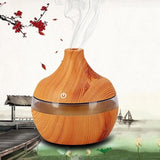 Premium Essential Oil Diffuser Quiet Humidifier Natural Home Fragrance Diffuser with 7 Color Light and Easy to Clean