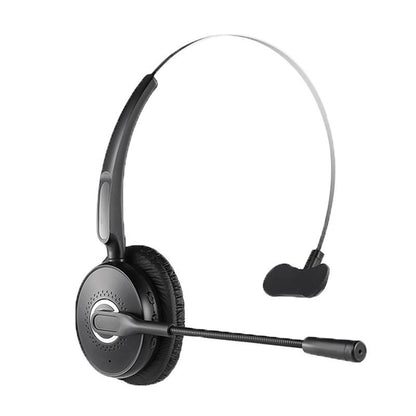 Trucker Bluetooth Headset V5.0/noise cancellation hands free Bluetooth earbud, truck drivers,office,and Skype,call center of the wireless Bluetooth headphones for android, apple [<lun>]