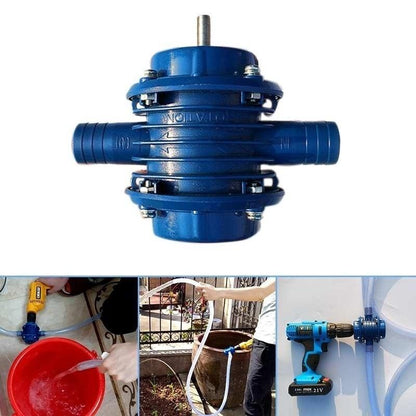 New Pumps for Garden Courtyard Electric Drill Accessories Portable Household Small Pump Self-priming Hand Drill Water [<lun>]