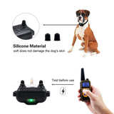 Remote Dog Training Collar Rechargeable and Rainproof 800M LCD Electric Pet Dog Shock Collar with Beep Vibration and Shock Electronic Collar belt for 1-3 Dogs Trainer (1-3 PCS Receiver)
