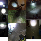 Bicycle Front Light Smart 4-level Induction Indicator 4000mAh USB Rechargeable with Horn 800 Lumen LED Bike Headlight Cycle FlashLight Lamp