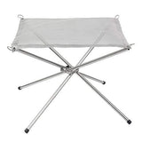 New Folding Camp Stove Fire Frame Stand Wood Burning Grill Stainless Steel Rack Heater Camping Tool [&lt;lun&gt;]