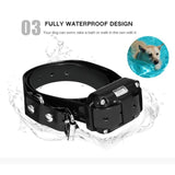 Remote Dog Training Collar Rechargeable and Rainproof 800M LCD Electric Pet Dog Shock Collar with Beep Vibration and Shock Electronic Collar belt for 1-3 Dogs Trainer (1-3 PCS Receiver)