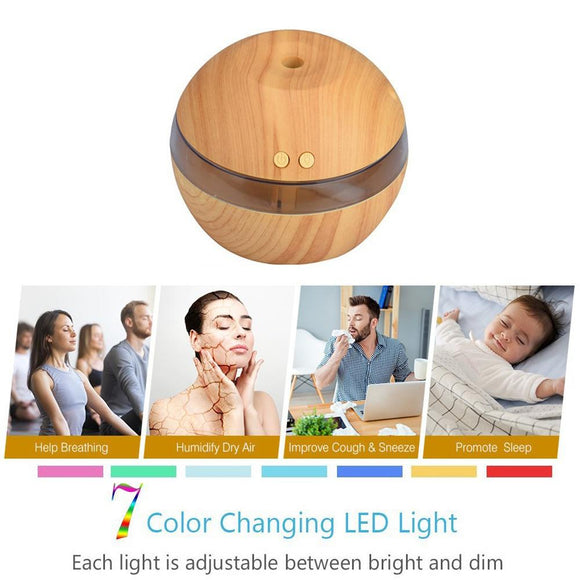 Air Aromatherapy Ultrasonic Essential Oil Aroma Diffuser /Humidifier Purifier Home Decor