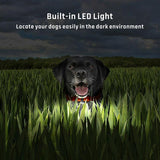 Dog Training Collar with Remote Control 1000 feet - Rechargeable and Upgraded IP67 Waterproof Electric Collar for Large Medium Small Dogs