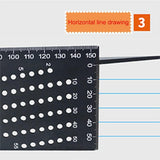 New 45 90 Degree  Accurate Measuring Square Angle Ruler Woodworking Portable Accessories Aluminum Alloy  Multifunctional Marking Gauge EHC [&lt;lun&gt;]
