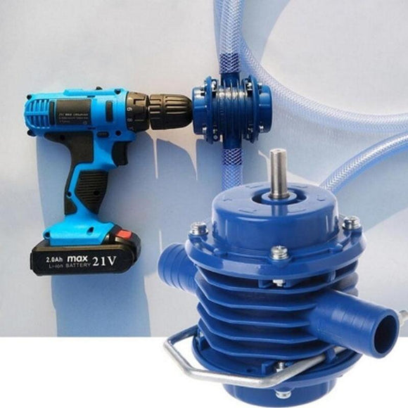Pumps for Garden Courtyard Electric Drill Accessories Portable Household Small Pump Self-priming Hand Drill Water [<lun>]