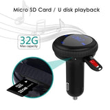 Car Locator,In Car Bluetooth FM Transmitter Handsfree Call Dual USB Charger Radio Adapter