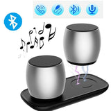 New Bluetooth Speakers, Portable True Wireless Speaker with Built-in-Mic, Thunder Stereo Speakers Set with HD Sound Long Lasting for iPhone iPad Android Smartphone and More