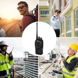 Rechargeable Long Range Two-Way Radios with Earpiece 2-4 Pack UHF 400-470Mhz Walkie Talkies Li-ion Battery and Charger Included