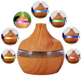 Premium Essential Oil Diffuser Quiet Humidifier Natural Home Fragrance Diffuser with 7 Color Light and Easy to Clean