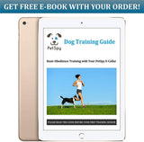 Dog Training Collar Remote Controller Waterproof Rechargeable 1000Yards LCD Trainer for Pet Electric Shock for 2 Dogs