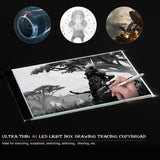 A4 LED Painting Tracing Board Copy Pad Panel Drawing Tablet Art Artcraft Stencil Artist Tattoo Design Light Box