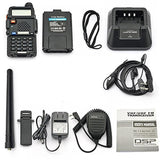 BAOFENG UV-5R Dual Band UHF/VHF Two Way Ham FM Radio+Speaker Mic Walkie Talkie [&lt;lun&gt;]