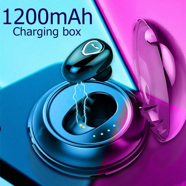 2020 New Wireless Bluetooth Earphone Mini Invisible In-Ear Sports Earbuds with Microphone Super Stereo Headphones
