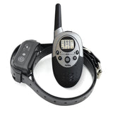 2021 New 1000 Yards Dog Training Collar with Remote, Rechargeable and Waterproof with 3 Dog Training Modes Static Shock/Vibration/Beep for Medium or Large Dog with White Backlight LCD Screen [&lt;lun&gt;]