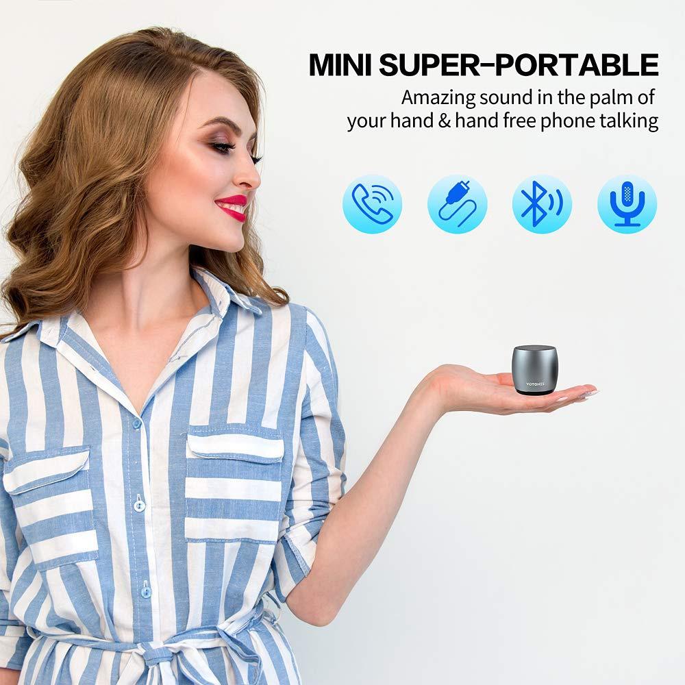 New Bluetooth Speakers, Portable True Wireless Speaker with Built-in-Mic, Thunder Stereo Speakers Set with HD Sound Long Lasting for iPhone iPad Android Smartphone and More