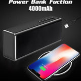 Metal Bluetooth Speaker,Wireless Dual Stereo Super Bass Speaker Portable Handfree Subwoofer Support Handfree TF AUX