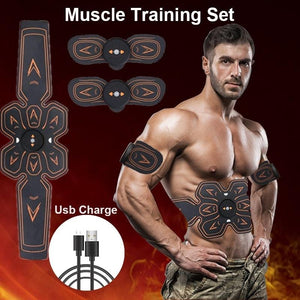 New Upgrade USB Rechargeable Muscle Toner Muscle Trainer Fitness Equipment For Abdomen/Arm. [&lt;lun&gt;]