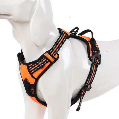 Truelove No-Pull Dog Harness Front Range Comfortable Reflective  Soft Mesh Dog Harness Reflective highend Soft Mesh Service Pet Dog Harness for Walking Hiking and Training