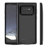 Galaxy Note 9 /Note 8 Battery Case, 5000mAh/5500mAh Portable Charger Case Rechargeable Extended Battery Pack Protective Backup Charging Case Cover for Samsung Galaxy Note 9(6.4 Inch)