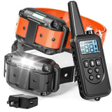 1000M IP6X 4 Modes Waterproof Pet Dog Training Collar Eectric Remote Control Shock Collar with LCD Display for 1~3 Dogs