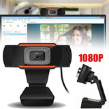 720/1080P Webcam Pc Digital Usb Camera Video Recording Webcam With Microphone