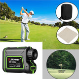 Golf Range Finder 656Yards, USB Rechargeable Rangefinder with Flag Pole Lock Range Speed Scan Mode for Hunting Golf Course Hiking Climbing, Compact Laser Rangefinder Easy to Use for Outdoor [&lt;lun&gt;]