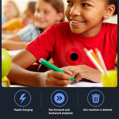 Spy Voice Recorder, MP3 Player Q3 Micro Mini Student Children Cartoon Recording Pen Professional Hd Noise Reduction Remote Voice Control Ultra Small Ultra-Thin Long Standby Voice Conference Forensics