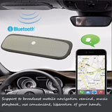 Sun Visor Wireless Bluetooth Handsfree Car Kit Speaker Audio Music Speaker the Phone Call Automatic Answering