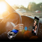 Bluetooth FM Transmitter Receiver Radio Adapter Car Kit With 5V 2.1A USB Car Charger MP3 Player Support TF Card USB Flash Drive [&lt;lun&gt;]