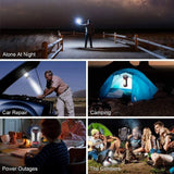 Rechargeable LED Camping Lantern, Portable Tent LED Lights Flashlights by USB Charging,Car Repair Household and Emergency Use [&lt;lun&gt;]