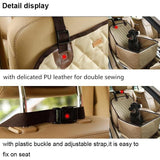 Portable Folding Dog Travel Booster Bag Cat Puppy Pet Car Seat Carrier Safety Belt Cover
