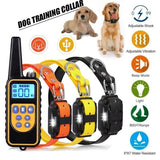 1000M IP6X 4 Modes Waterproof Pet Dog Training Collar Eectric Remote Control Shock Collar with LCD Display for 1~3 Dogs