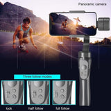 3-Axis Gimbal Stabilizer, Photo Stabilization,Handheld Motorized Stabilizer with Sport Inception Mode Face Object Tracking, Universal 360 Degree Rotation Smartphone Stabilizer for Vlog Youtuber Live Video Record