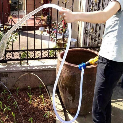 New Pumps for Garden Courtyard Electric Drill Accessories Portable Household Small Pump Self-priming Hand Drill Water [<lun>]