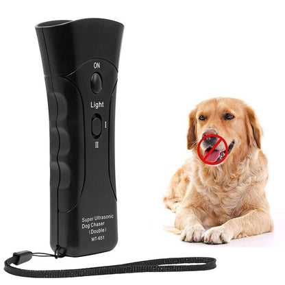 2020 New Handheld Anti Barking Device. Ultrasonic Dog Bark Deterrent with Multi-Function Dog Bark Control. Pet Anti-Barking Silencer and Trainer. No Collar Indoor &amp; Outdoor Stop Barking Dog Device