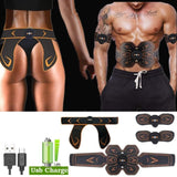 New Upgrade USB Rechargeable Muscle Toner Muscle Trainer Fitness Equipment For Abdomen/Arm/Leg /Waist