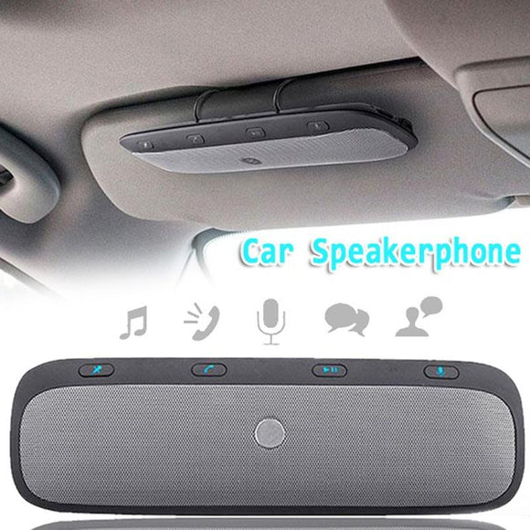Bluetooth Car Kit Speaker,Hands-free Speakerphone Kit Visor Automatic Answering [<lun>]